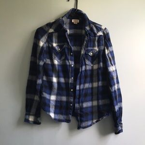 Blue flannel